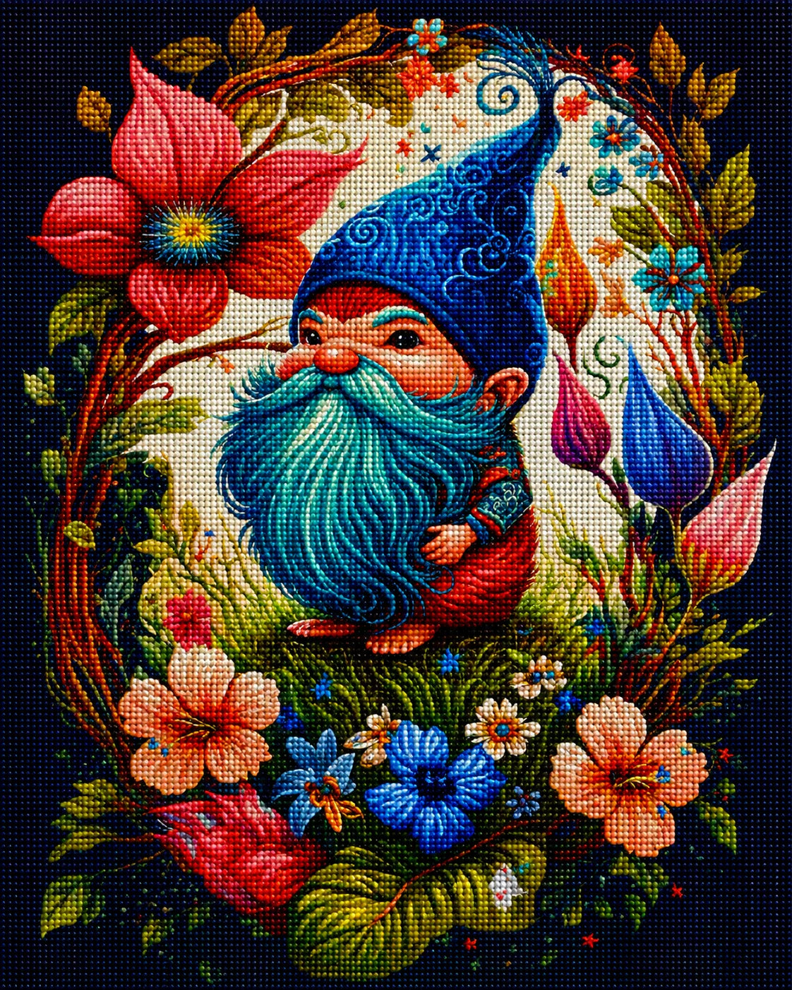 Branch Circle Gnome Diamond Art Kit