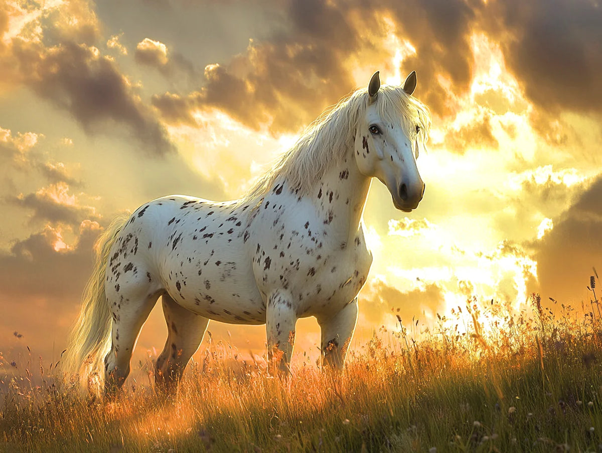 Settings Unspotted Mare Diamond Art Kit