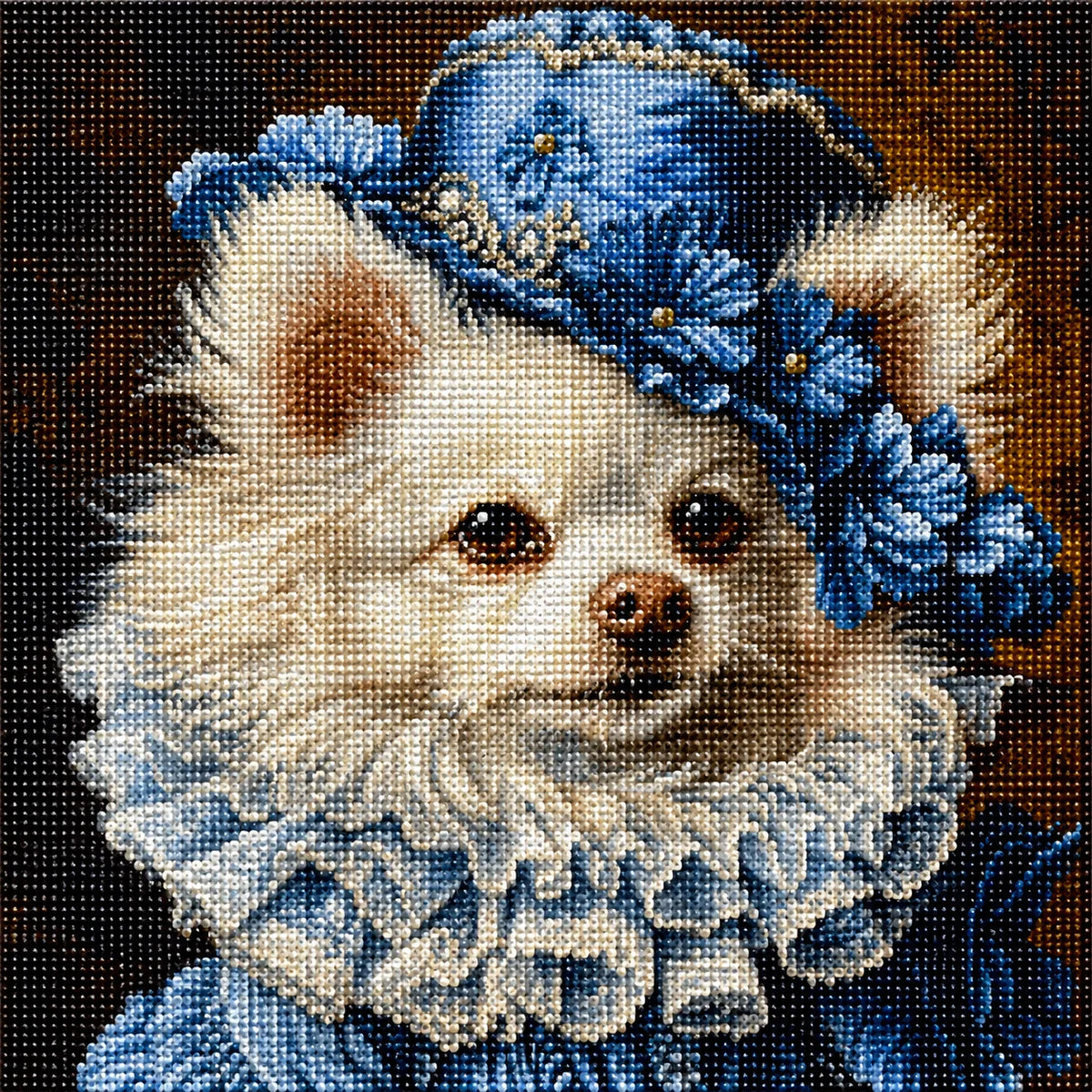 Blue Hat Spitz Diamond Art Kit