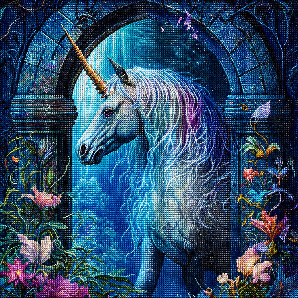 Unicorn Archway Diamond Art Kit