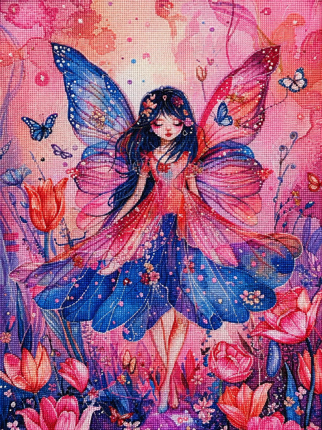 Fluttering Dress Fairy Diamond Art Kit