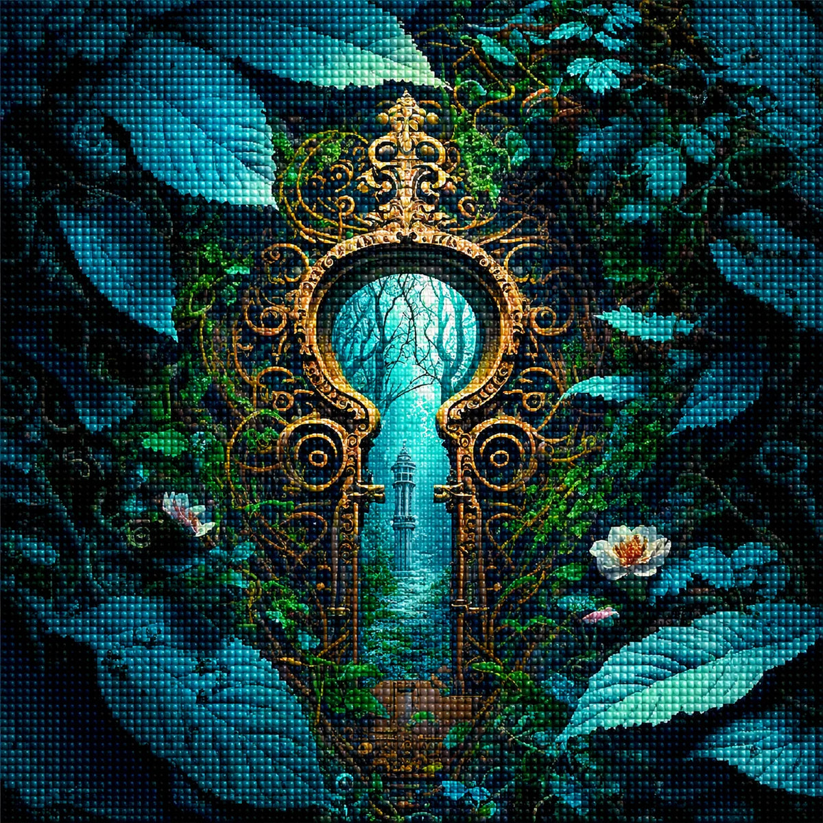 Keyhole Forest Diamond Art Kit