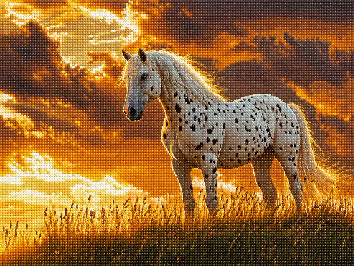 Spotted Mare Diamond Art Kit
