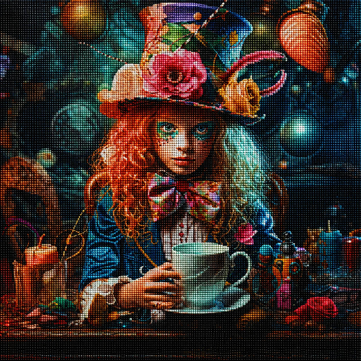 Madhatter Girl Diamond Art Kit
