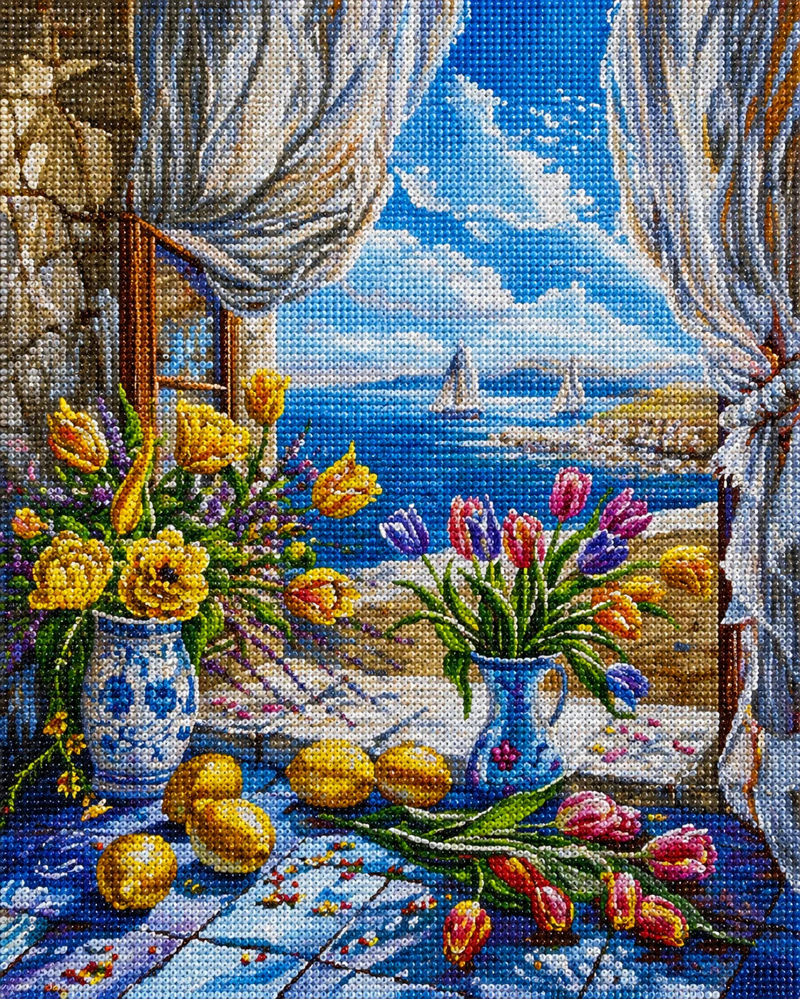 Tulips And Lemons Diamond Art Kit