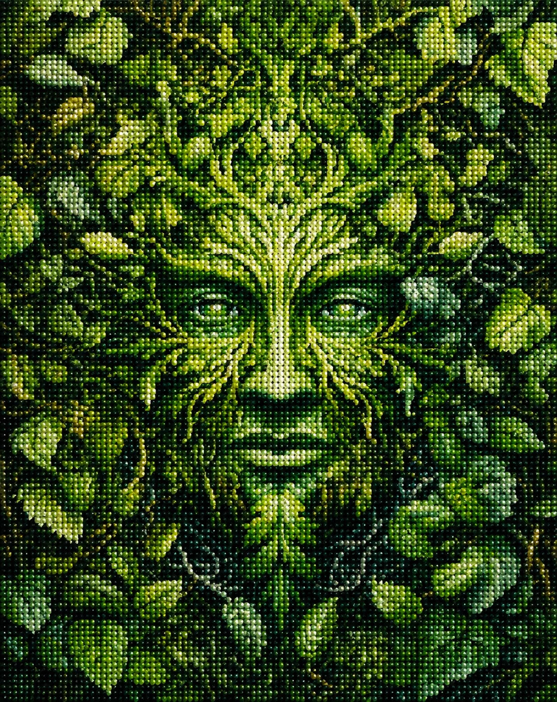 Man Of Leaves Diamond Art Kit