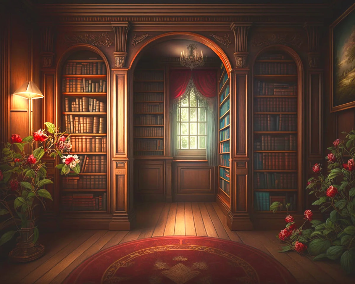 Window To The Library Diamond Art Kit