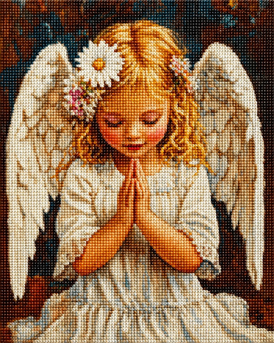 Little Angel Prayers Diamond Art Kit