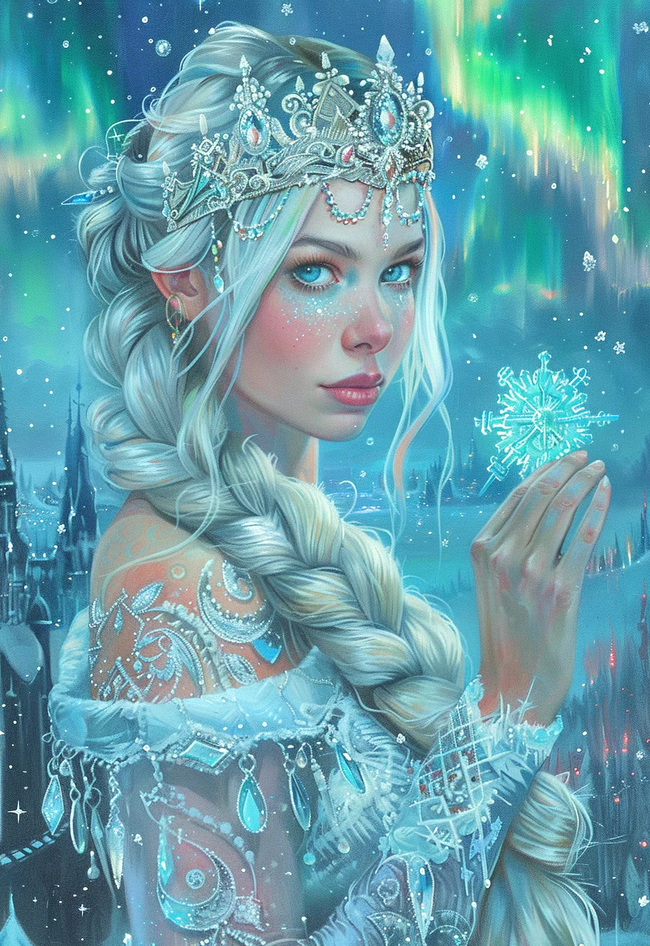 Snowflake Princess Diamond Art Kit