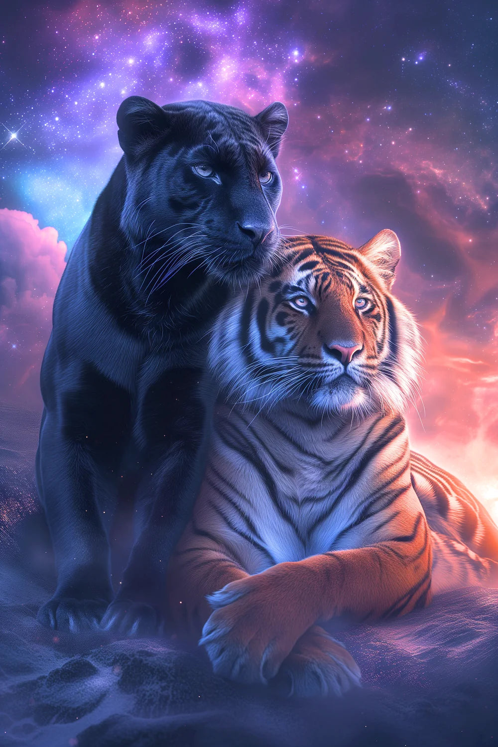 Blackpanther Tiger Diamond Art Kit