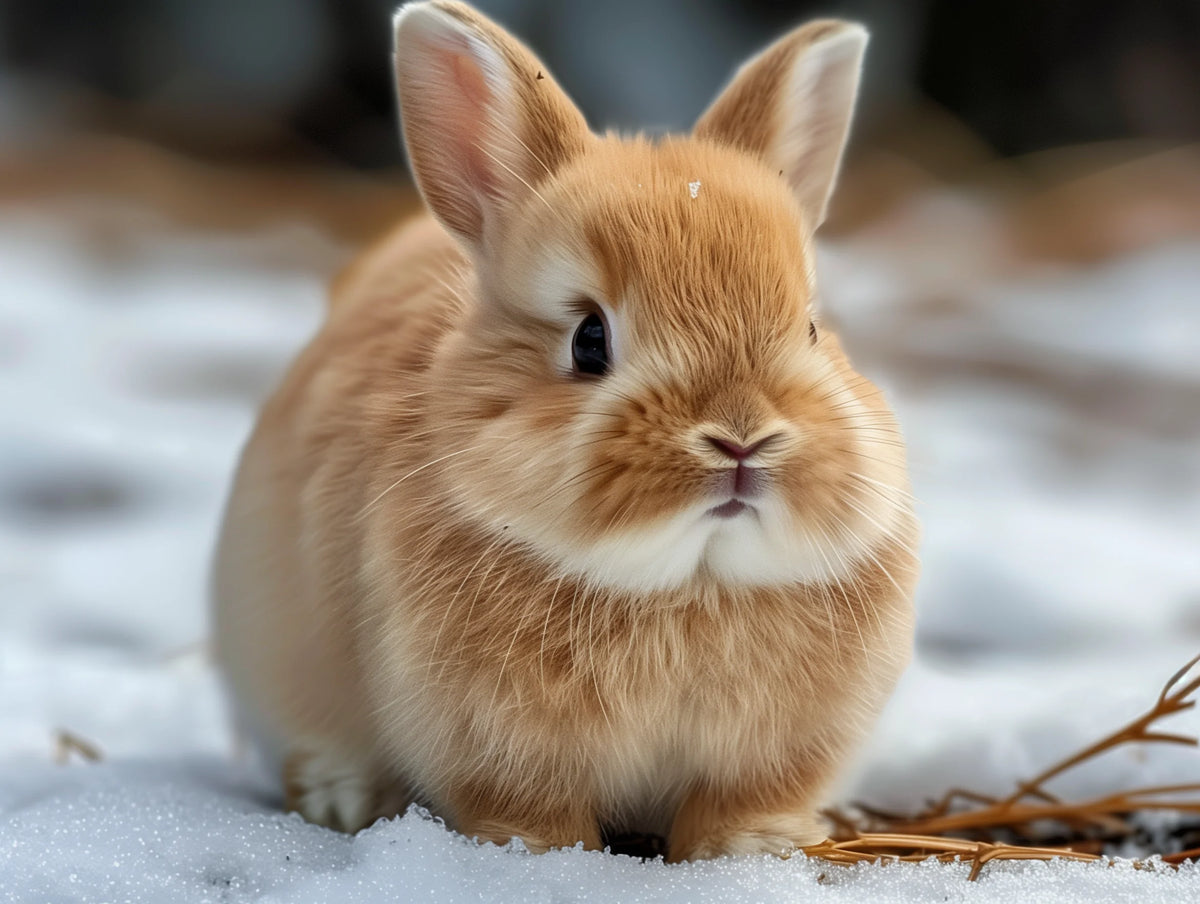 Fluffy Little Rabbit Diamond Art Kit