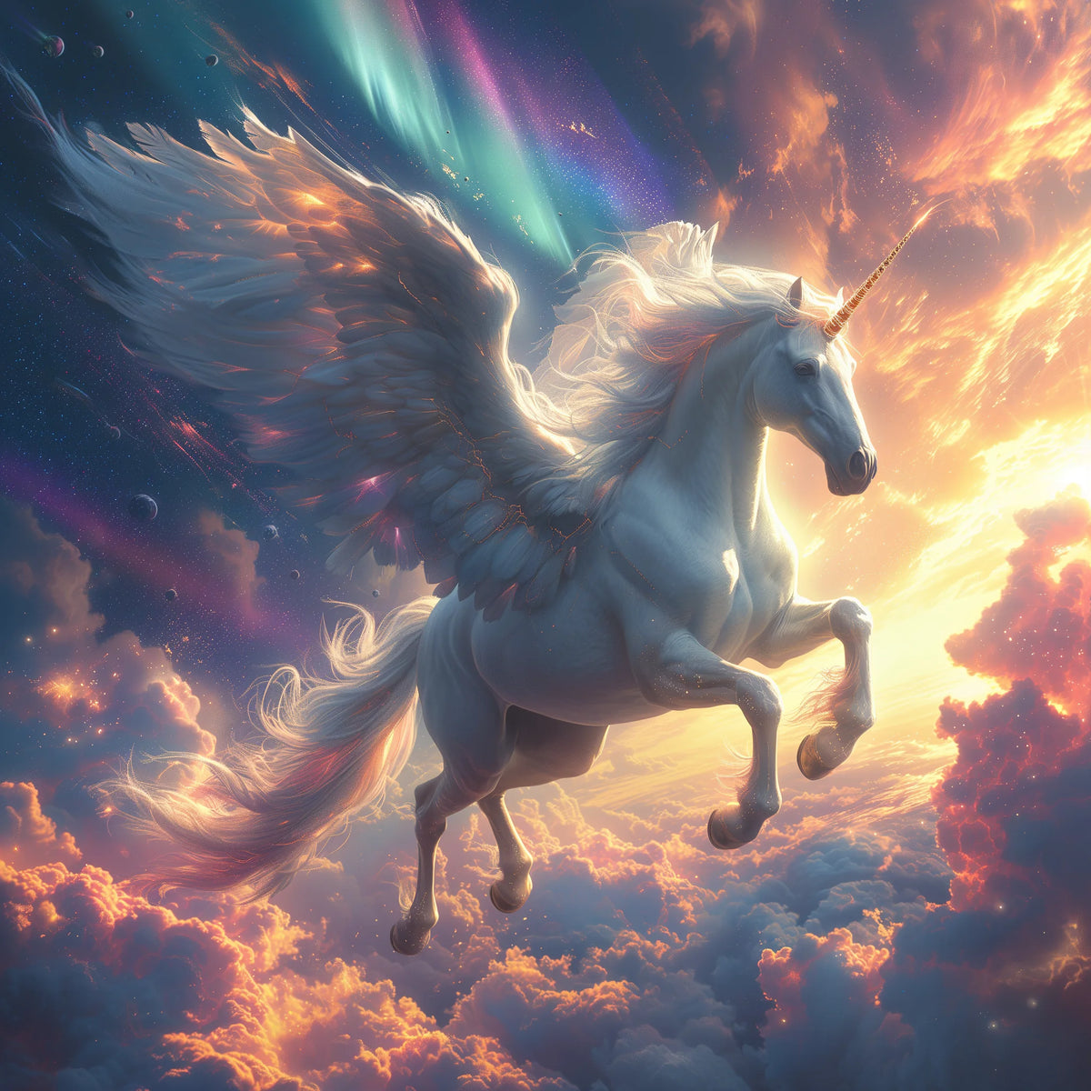 Ali Corn In The Clouds Diamond Art Kit