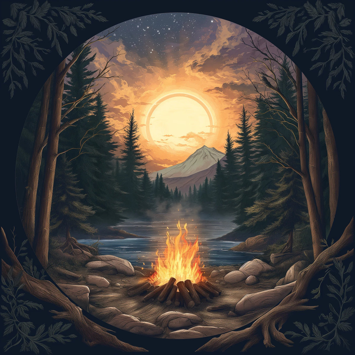 Campfire Circle Diamond Art Kit