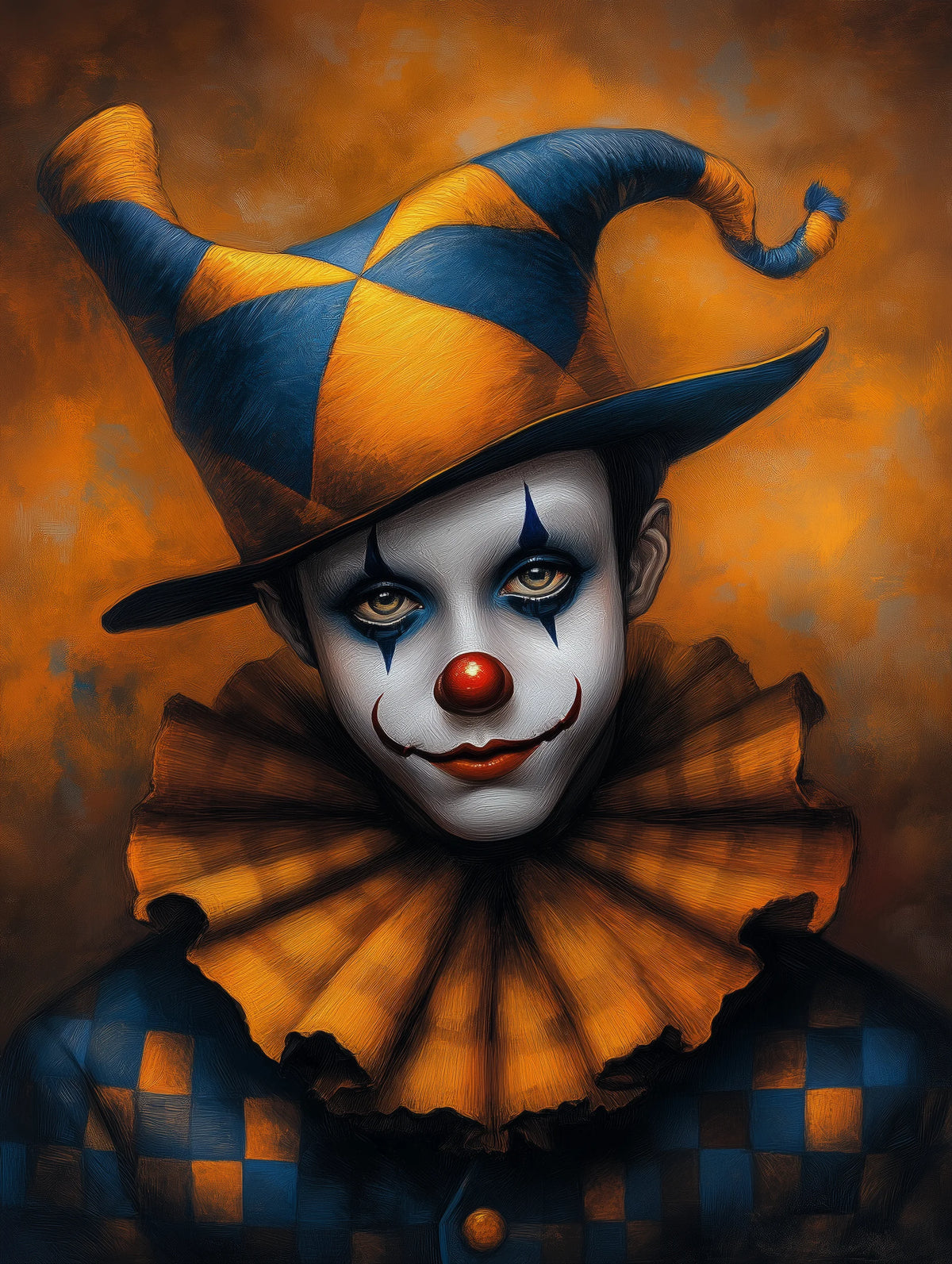 Circus Clown Diamond Art Kit