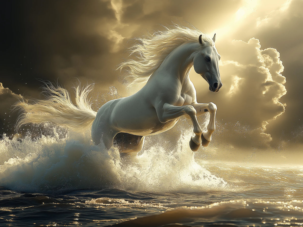 Horse From The Sea Diamond Art Kit