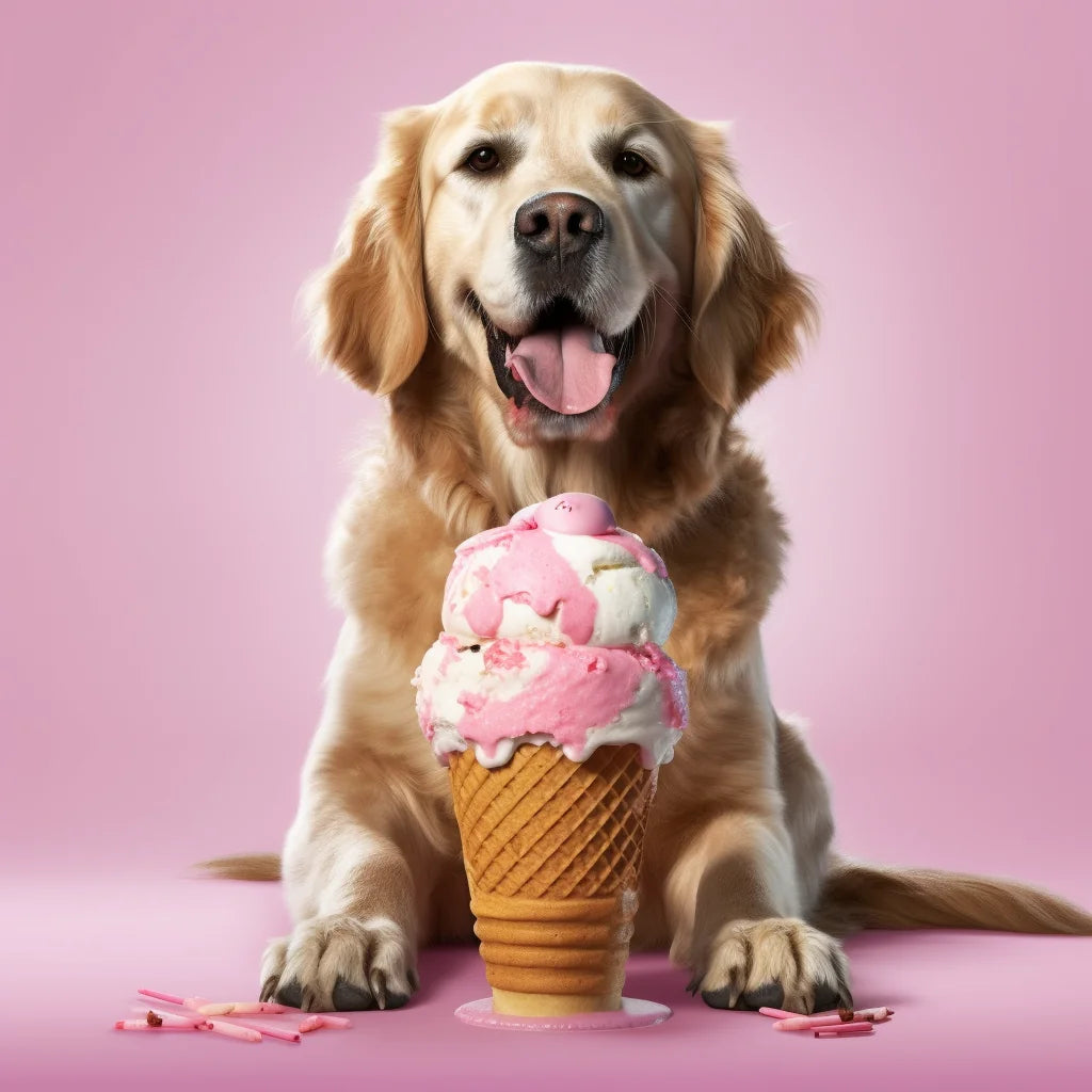 Dog Size Ice Cream Cone Diamond Art Kit
