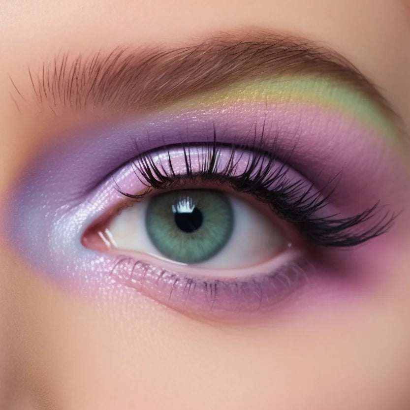 Pastel Colored Eye Diamond Art Kit
