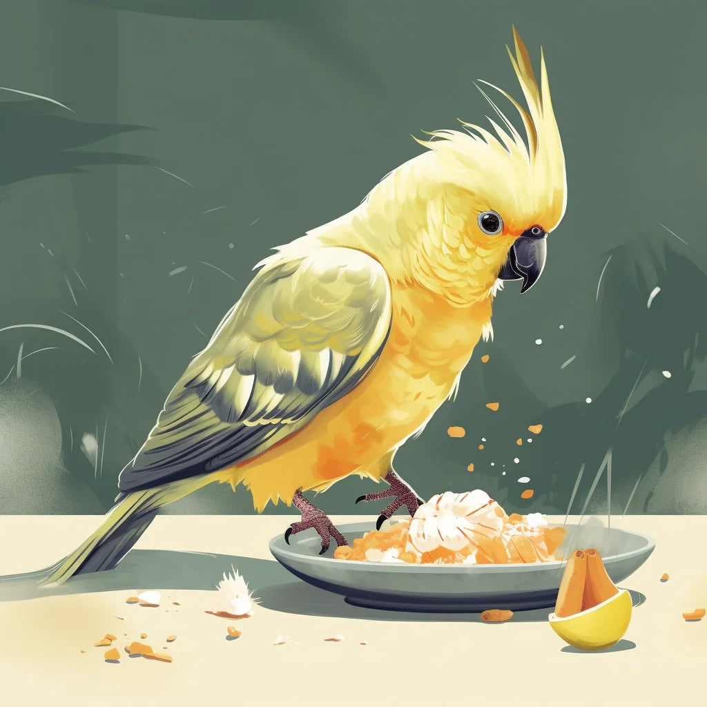 Yellow Cockatiel Diamond Art Kit