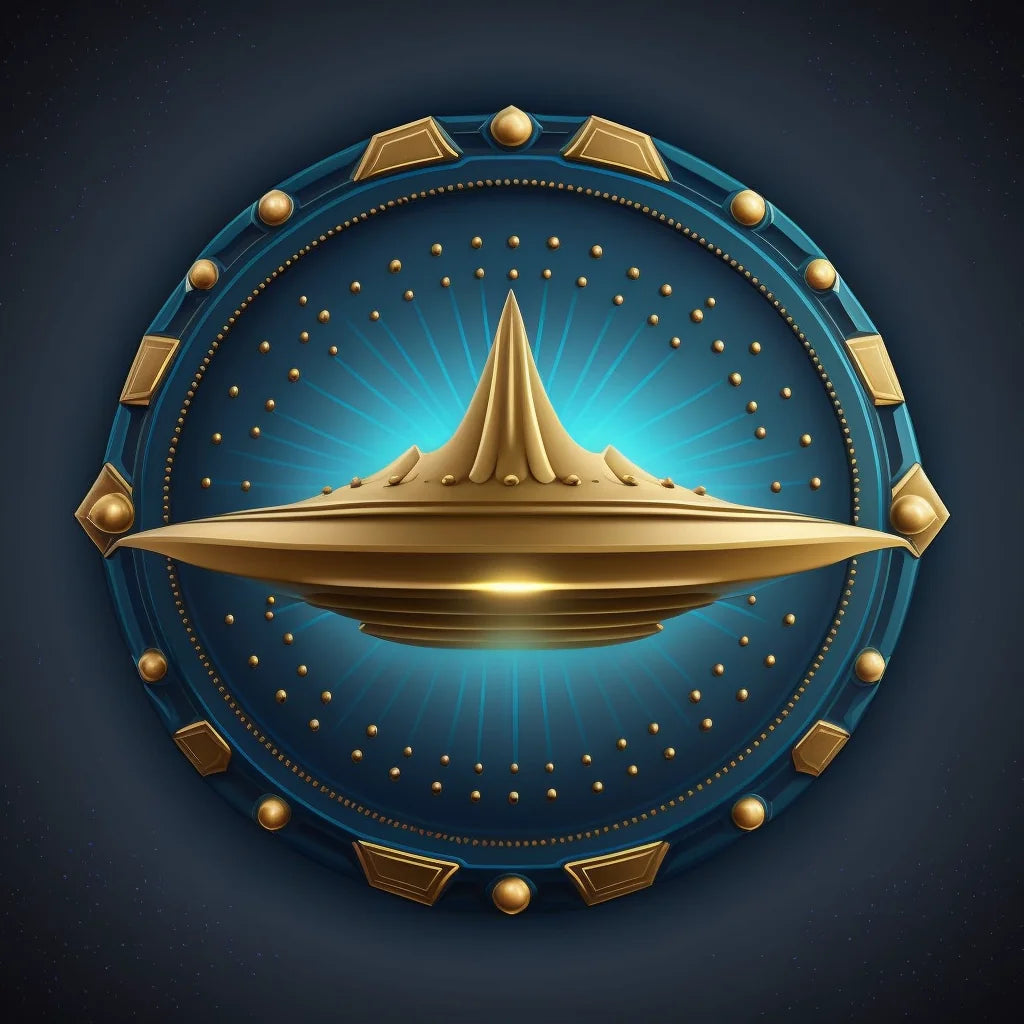 Gold Ufo Diamond Art Kit