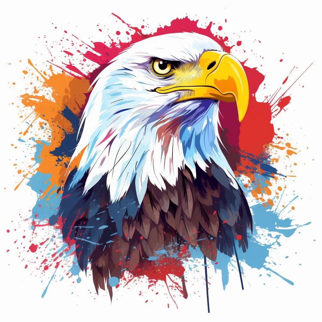 Eagle Paint Head Diamond Art Kit