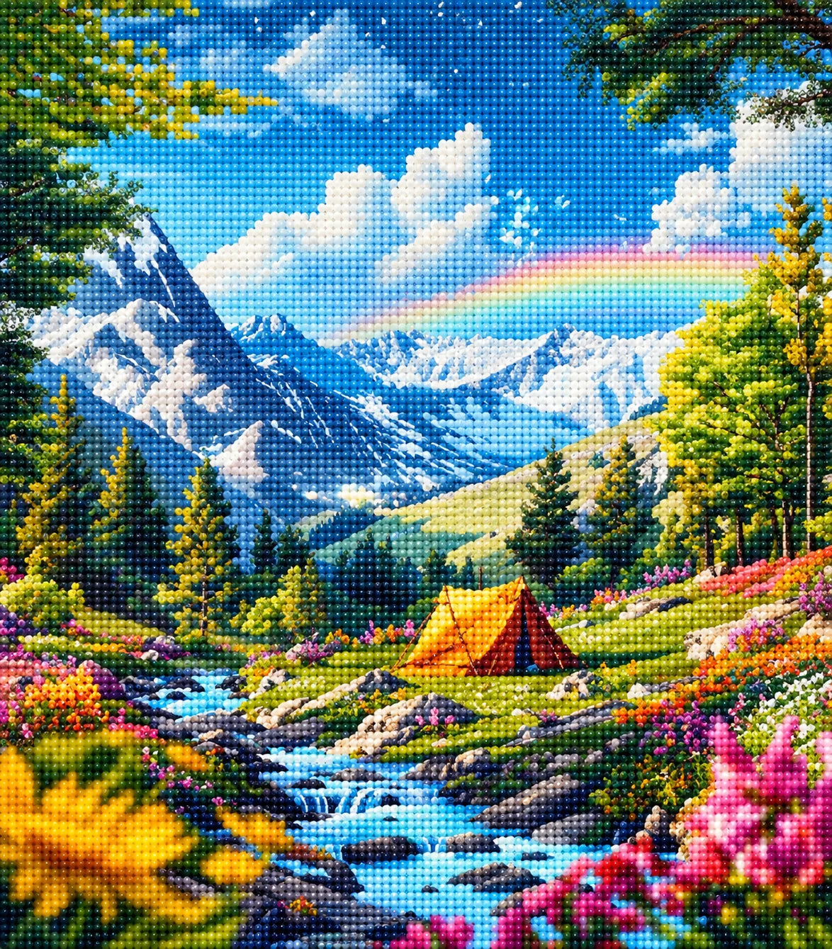 Camping Paradise Diamond Art Kit
