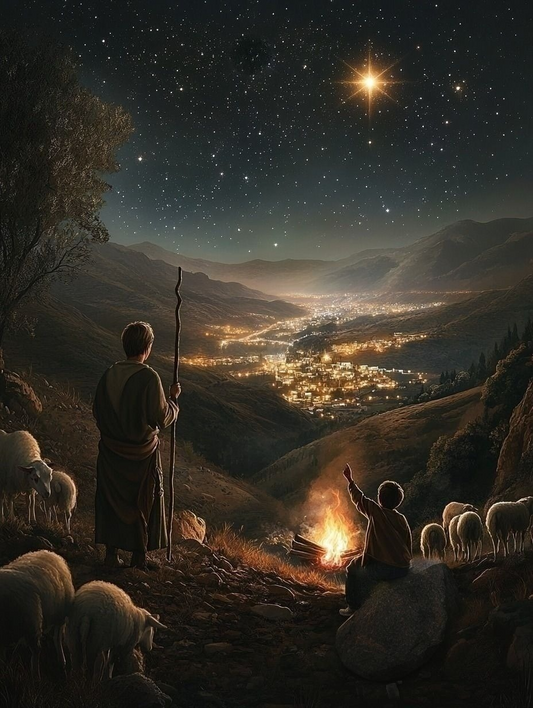 Christmas Star and Shepherds Diamond Art Kit