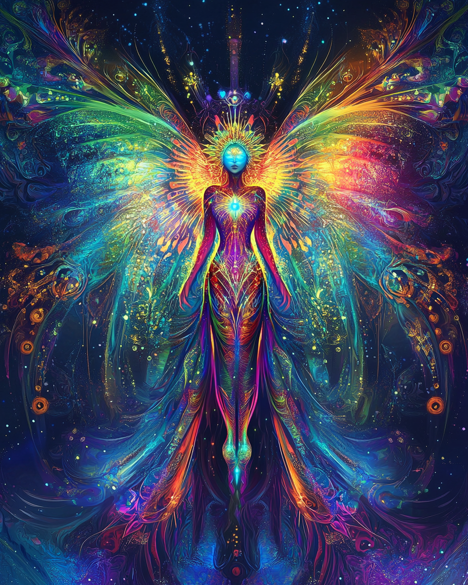 Colorful Celestial Being Diamond Art Kit