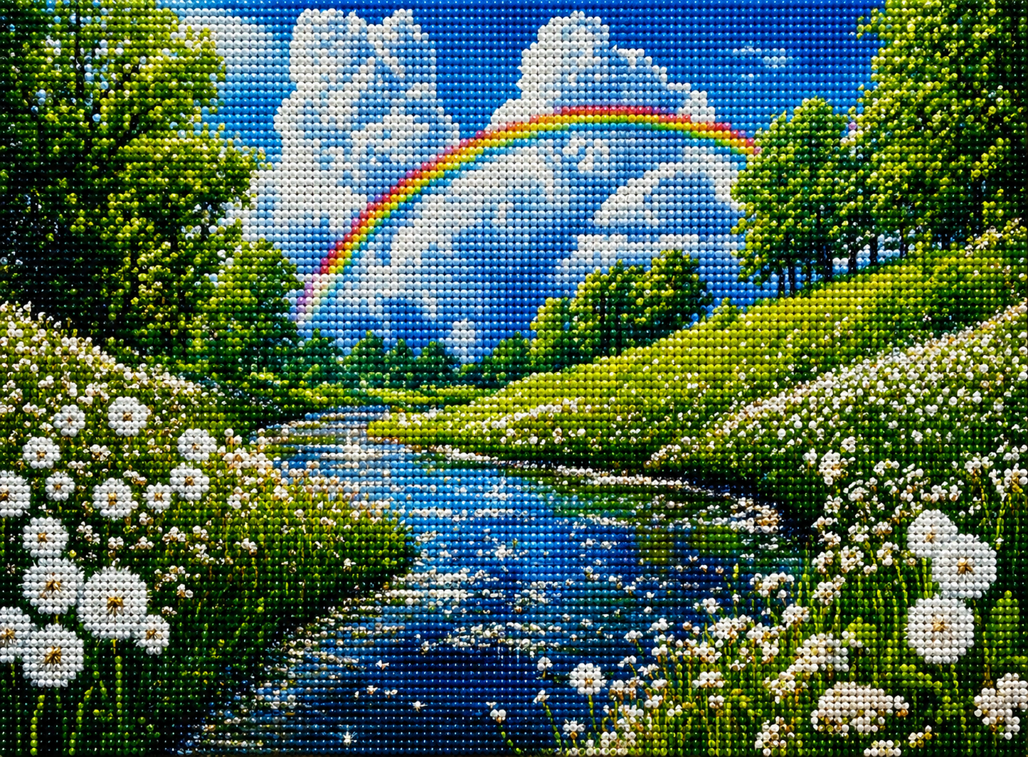 Dandelion River Rainbow Diamond Art Kit