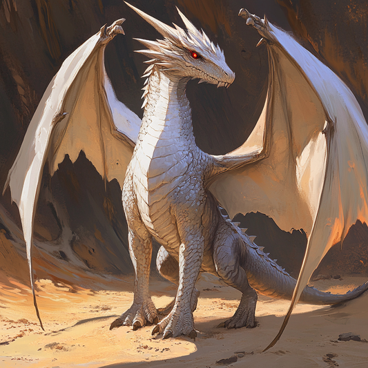 Dragon in the Sand Diamond Art Kit
