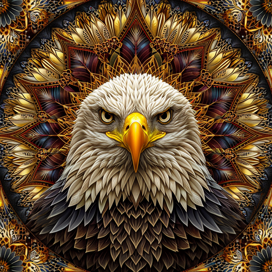 Eagle Mandala Diamond Art Kit