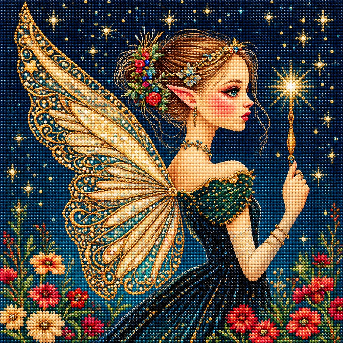 Fairy Wand Diamond Art Kit