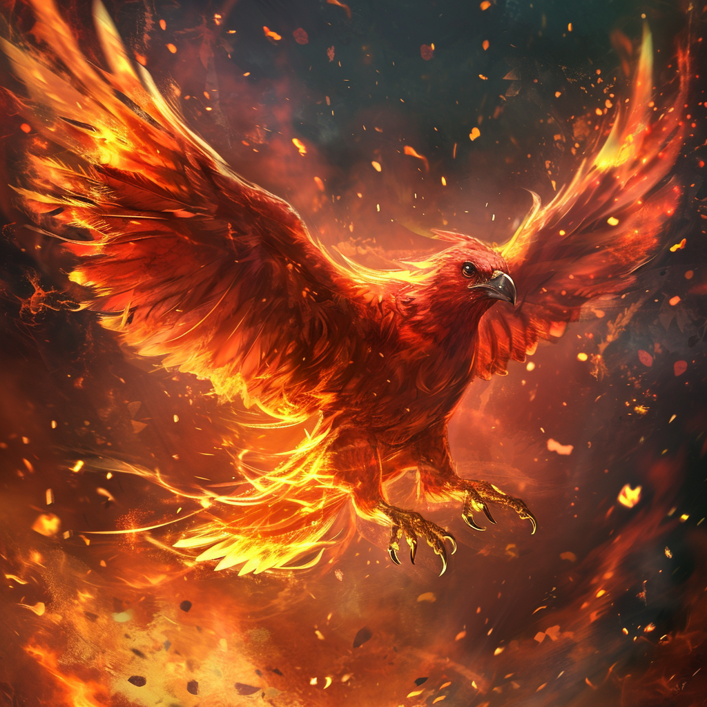 Fiery Redbird Diamond Art Kit