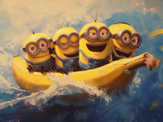 Banana Boat Minions Diamond Art Kit