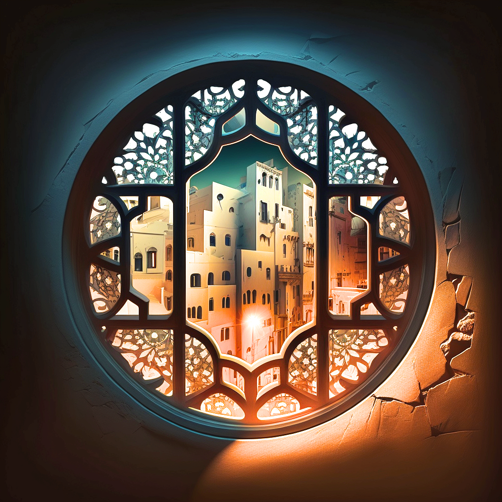 Arabic Window Diamond Art Kit