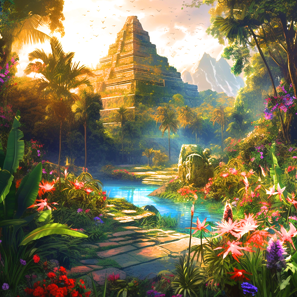 Bluewater Aztec Pyramid Diamond Art Kit