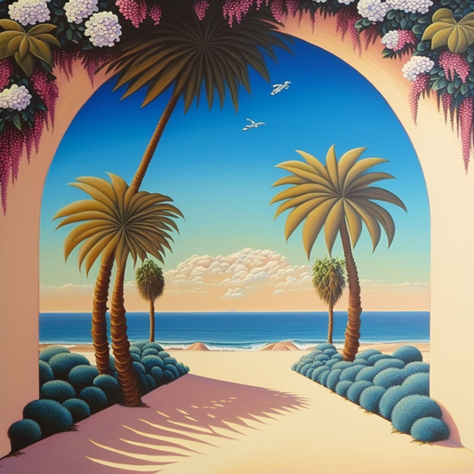 Beach Entrance Diamond Art Kit