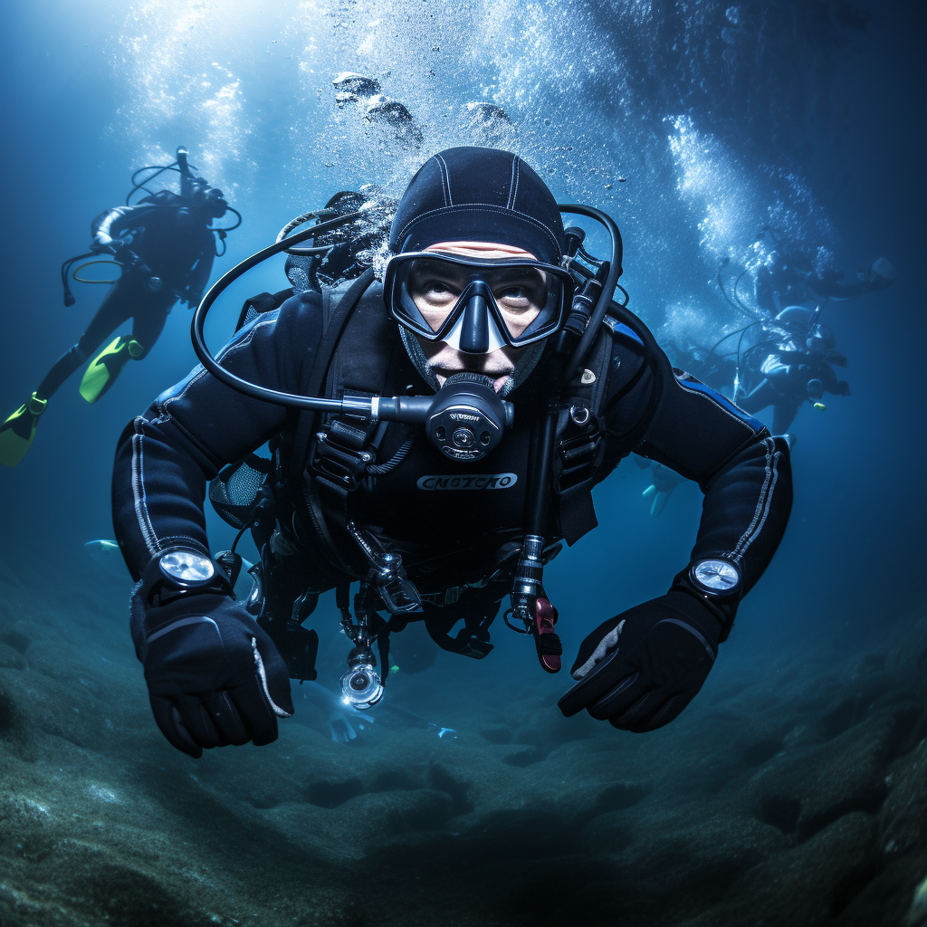 Scuba Dive R Diamond Art Kit