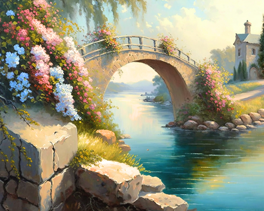 High Arch Bridge Diamond Art Kit