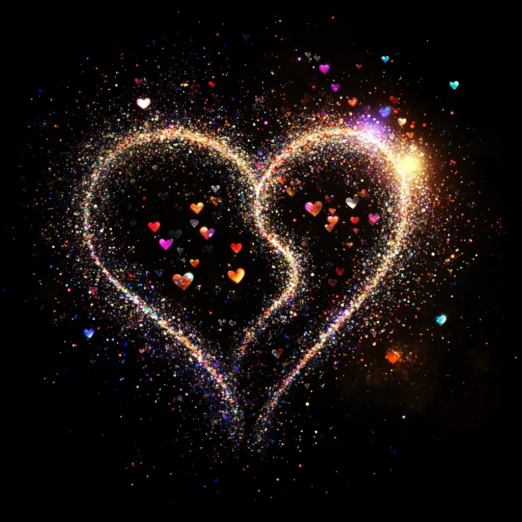 Confetti Broken Heart Diamond Art Kit