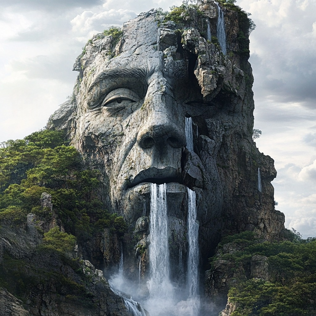Face Of The Waterfall Diamond Art Kit