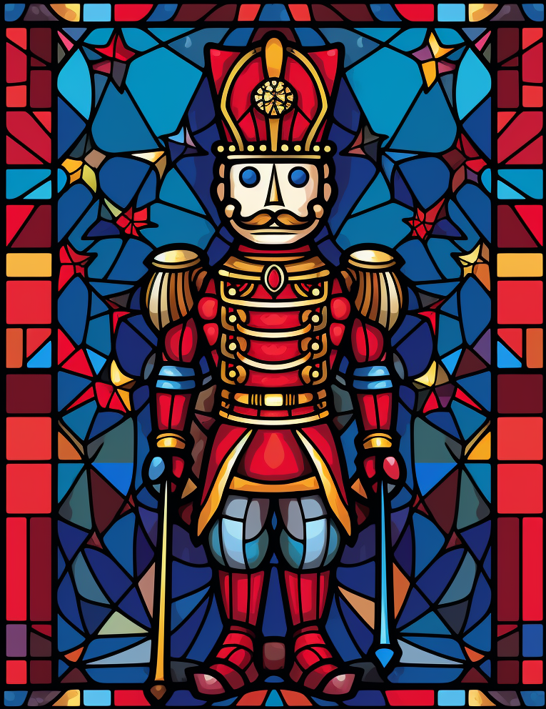 Nutcracker Abstract Diamond Art Kit