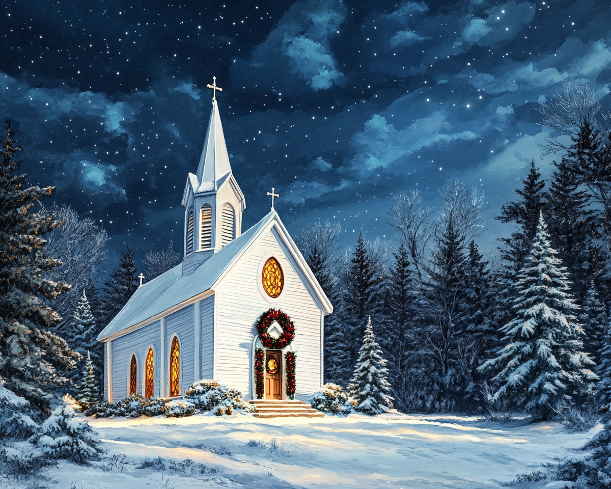 Whitechurch Christmas Wreath Diamond Art Kit