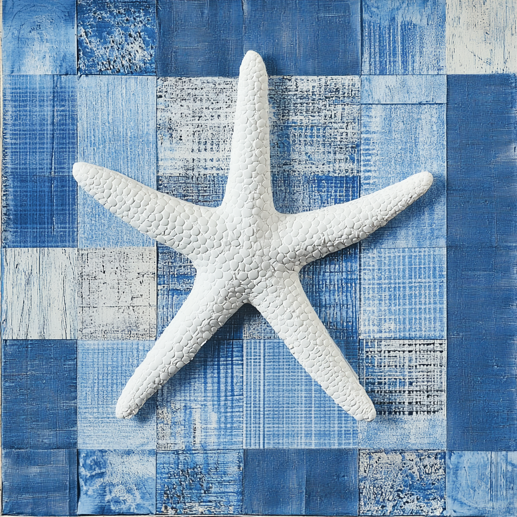 White Starfish Diamond Art Kit