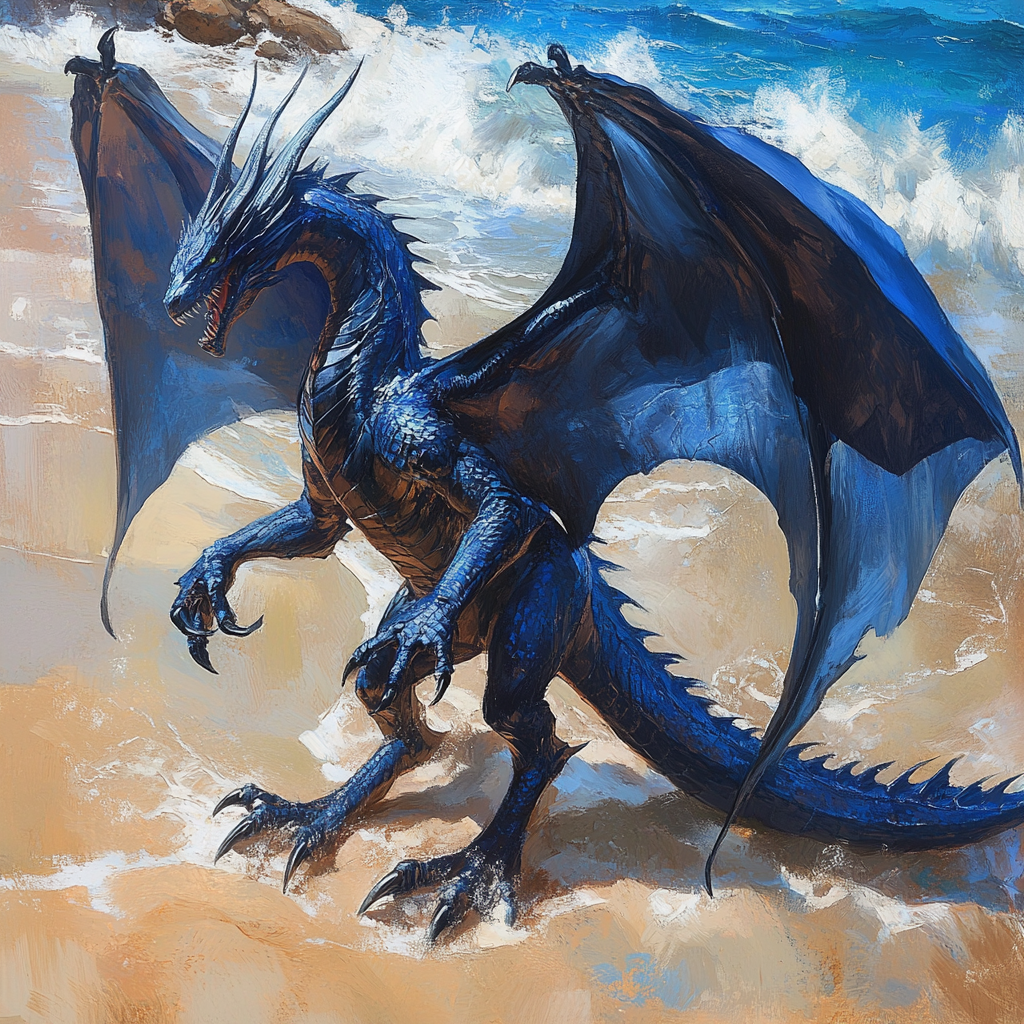 Beach Waves Bluedragon Diamond Art Kit