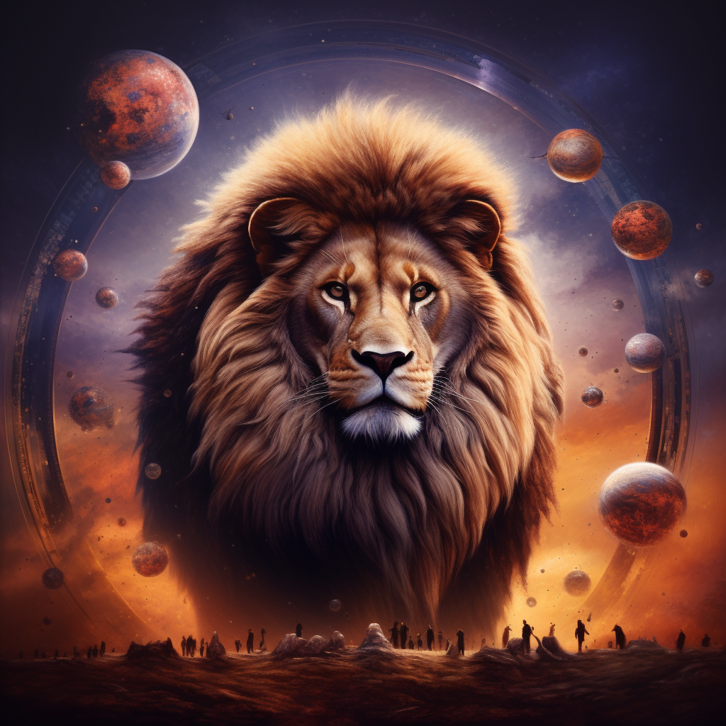 Planet Lion Diamond Art Kit