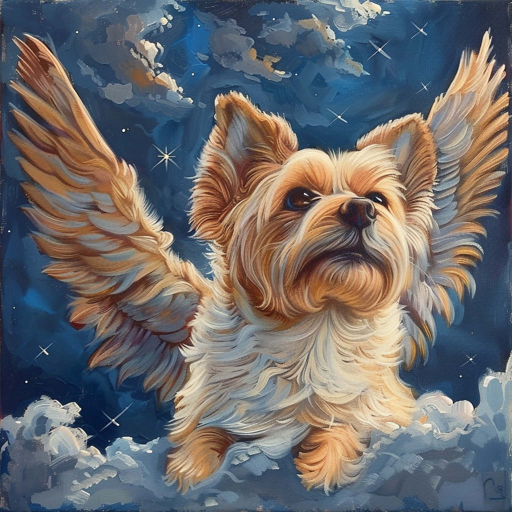 Angel Yorkie Diamond Art Kit