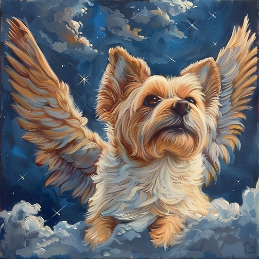 Angel Yorkie Diamond Art Kit