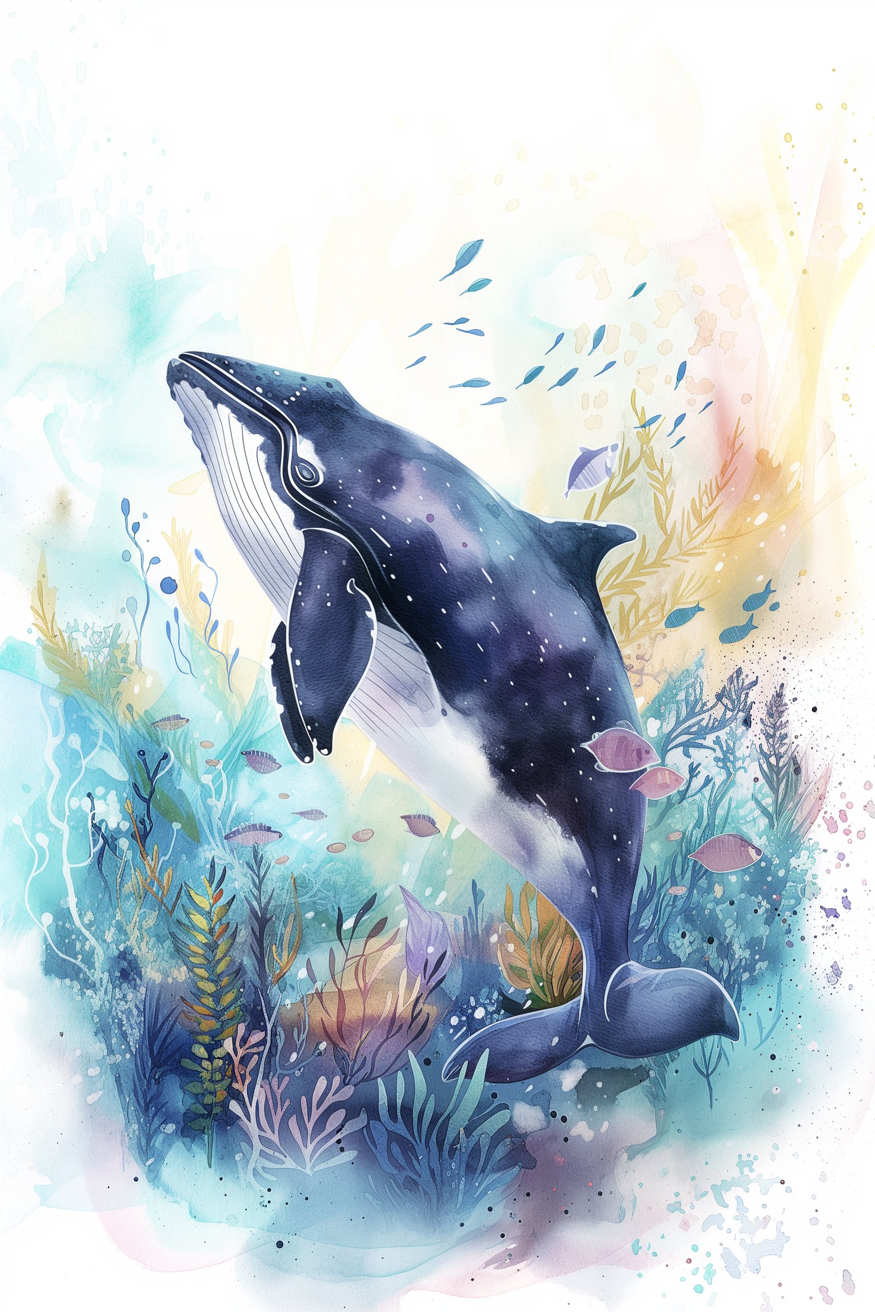 Deep Sea Whale Diamond Art Kit