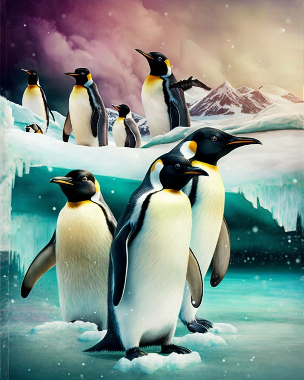 Penguin So Nice Diamond Art Kit