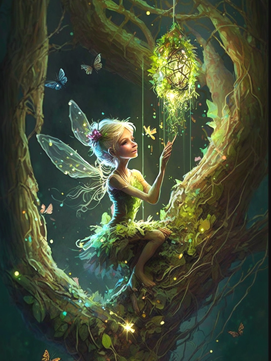 Tree Fairy Diamond Art Kit
